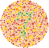 PIP-24 color vision test plate 4