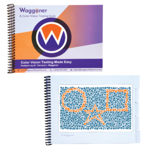 Color Vision Testing Made Easy test book and demonstration cards